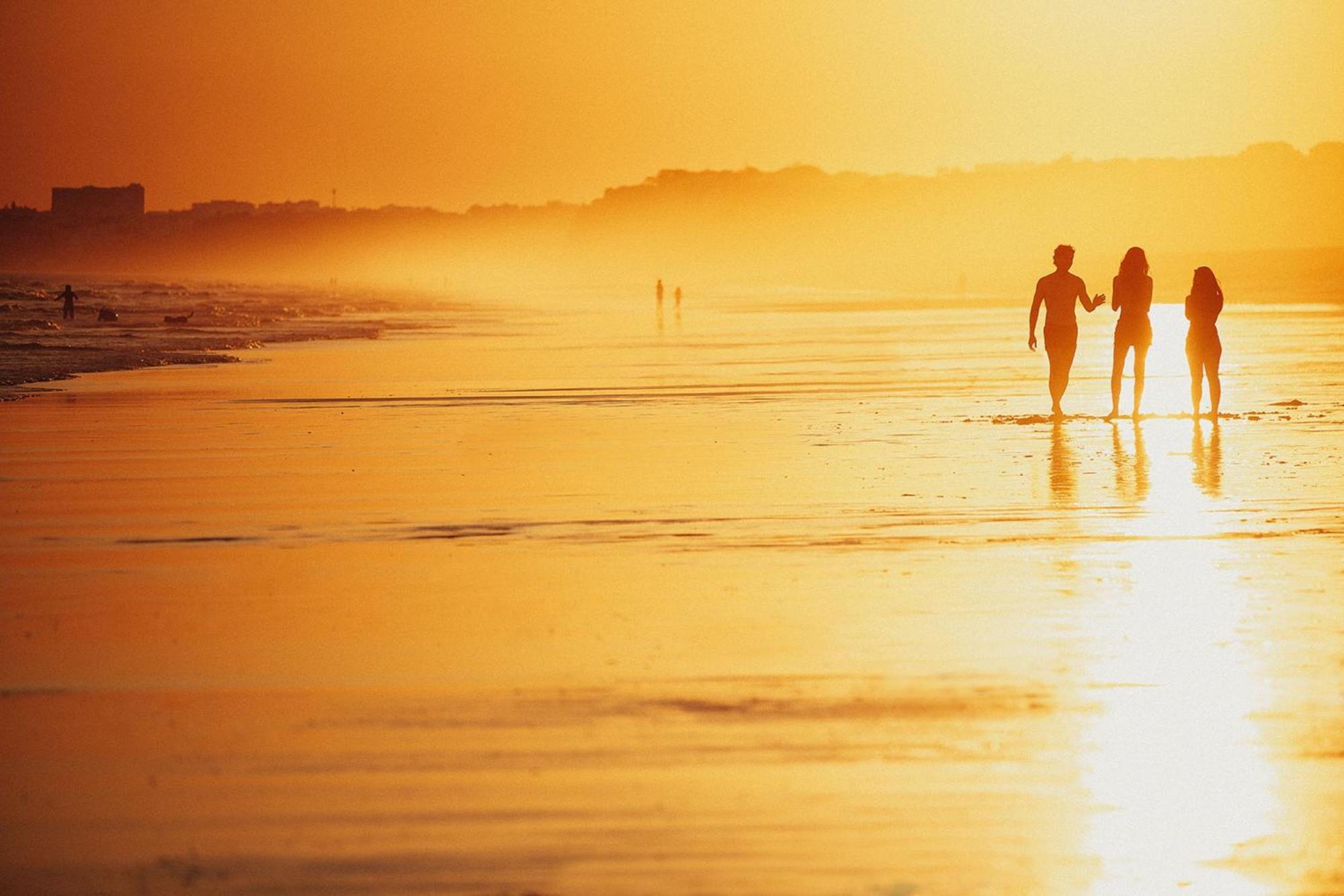 Domes Lake Algarve, Autograph Collection Віламора Екстер'єр фото Sunset at the beach