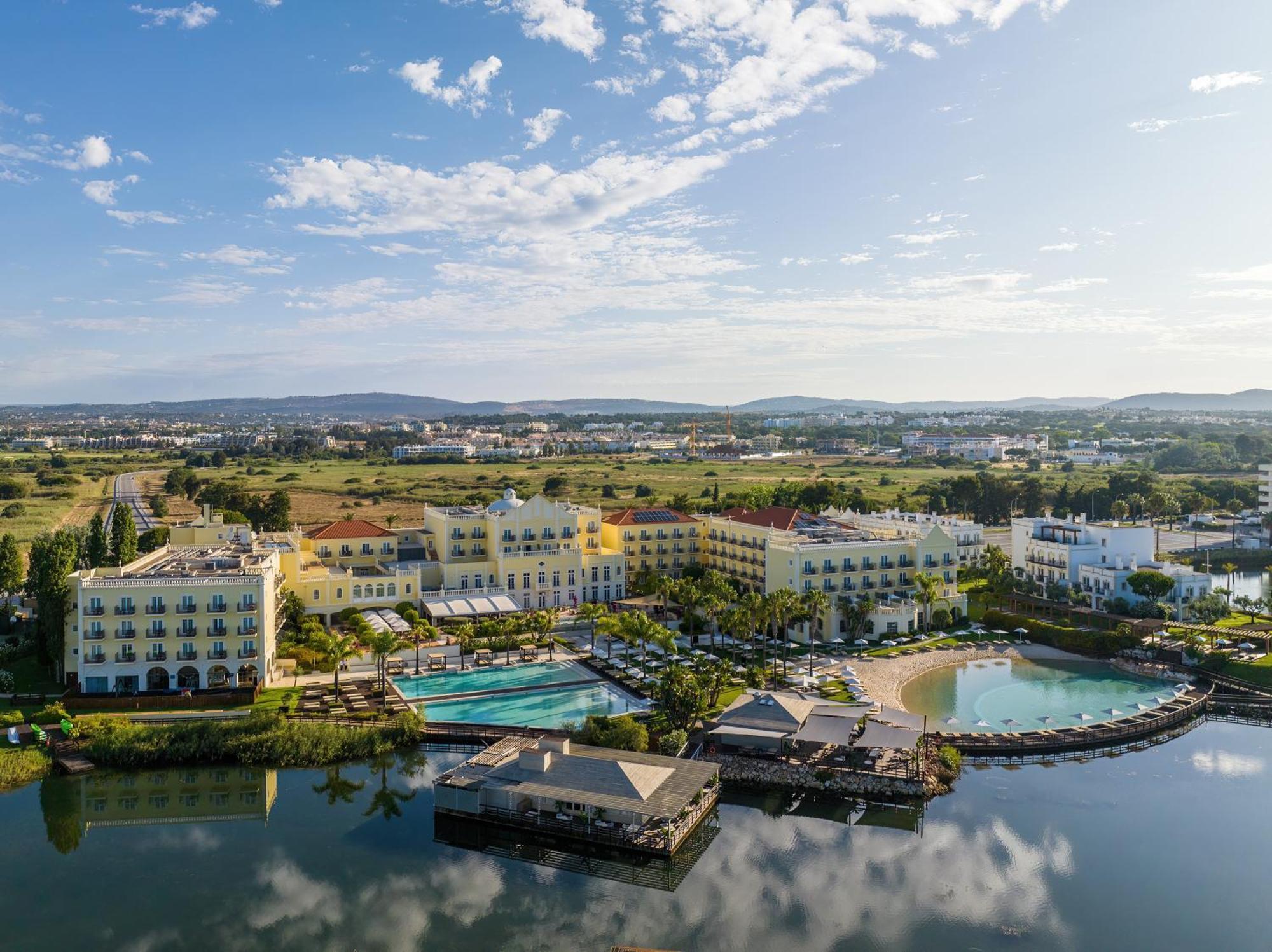 Domes Lake Algarve, Autograph Collection Віламора Екстер'єр фото Aerial view of the resort